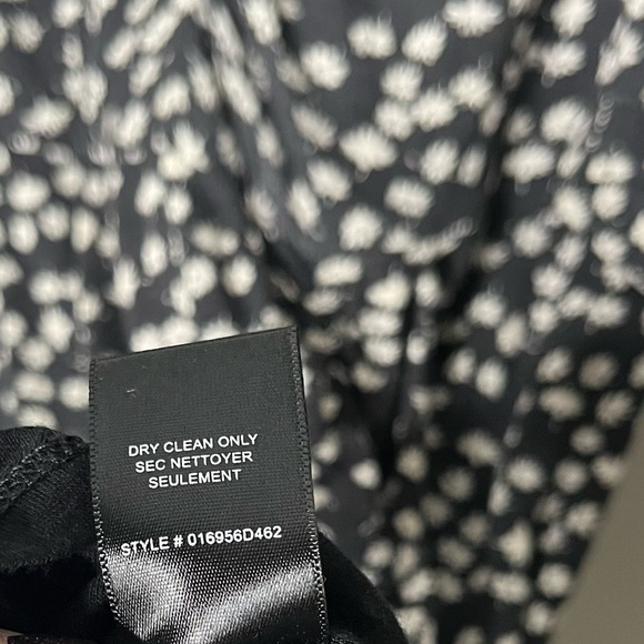 Rebecca Taylor Floral Fizz Ruched Midi Dress Sz M - Picture 9 of 9